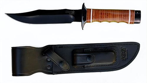 美国索格S1T战术直刀,可做大型猎刀,野外生存精品刀具